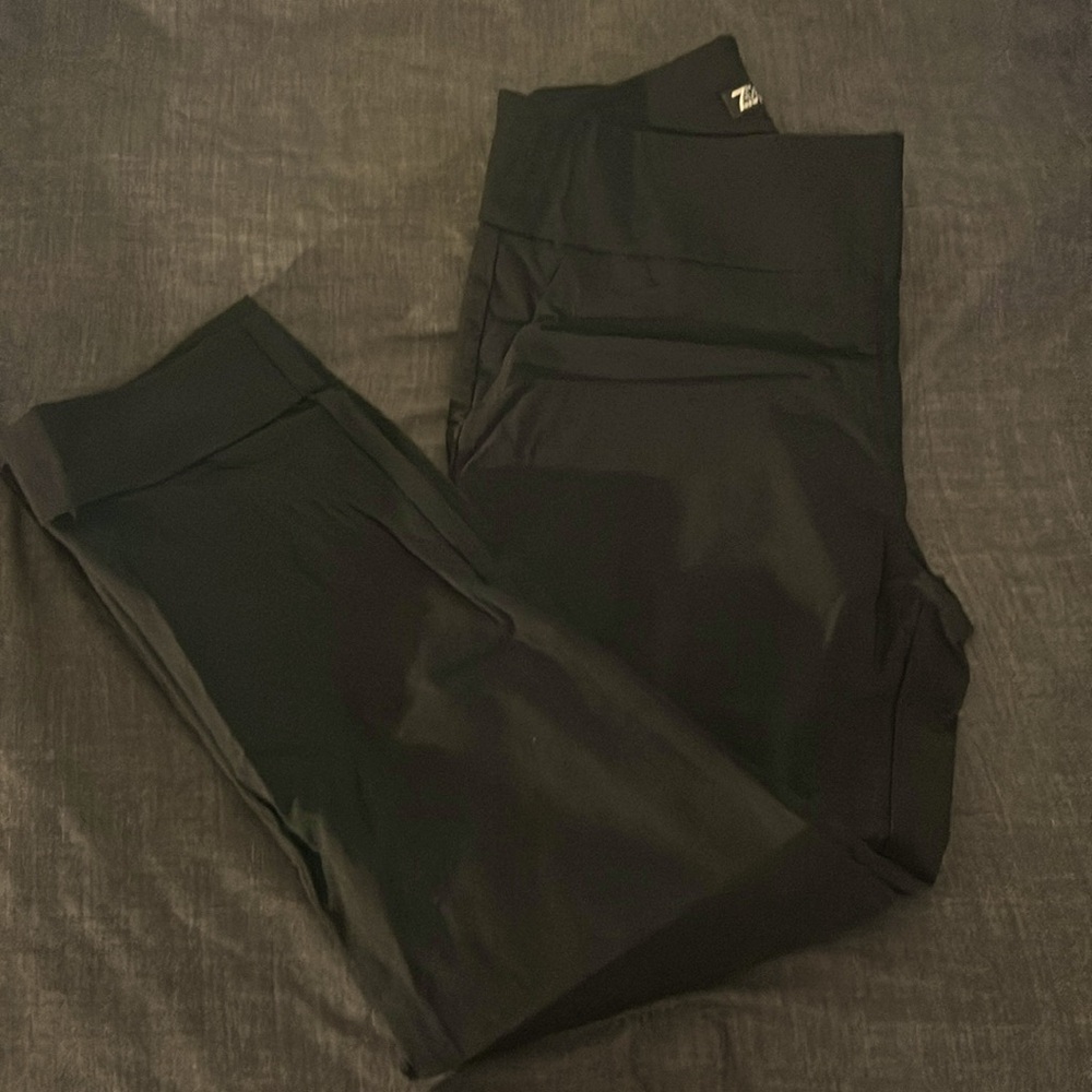 Leggings, black, 75% Rayon, 21 nylon, 4% Spandex